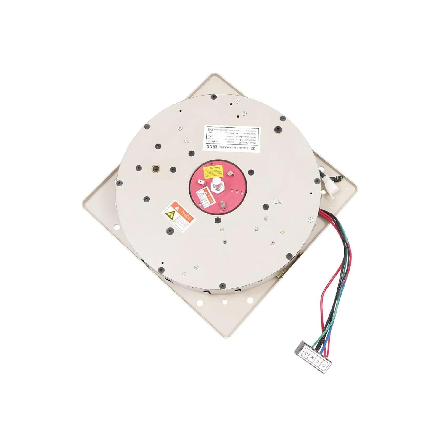 

Electric Chandelier Lift, 2-in-1 Chandelier Lifting System with Remote Control and Wall Switch, Villa Chandelier Lifter срібний