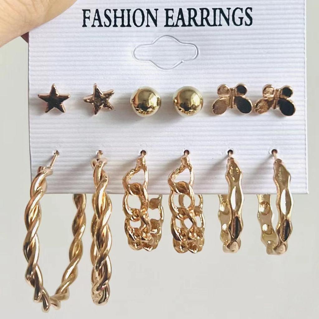 XP17 Perlenohrring-Set - Trendig und modisch