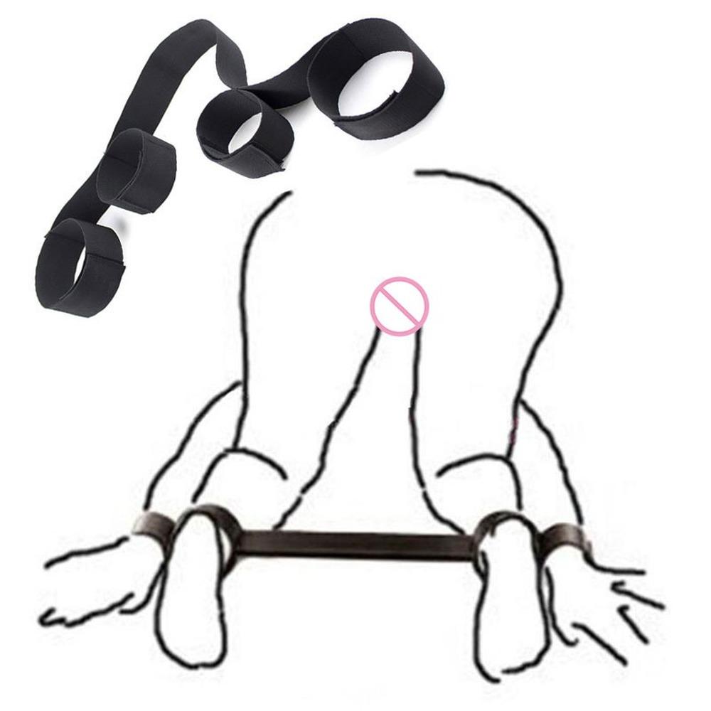 Zabawki erotyczne dla par kobiet bez wibratora punkt G kajdanki i kajdanki na kostki ograniczenia knebel ustny BDSM wiązanie seks na linie