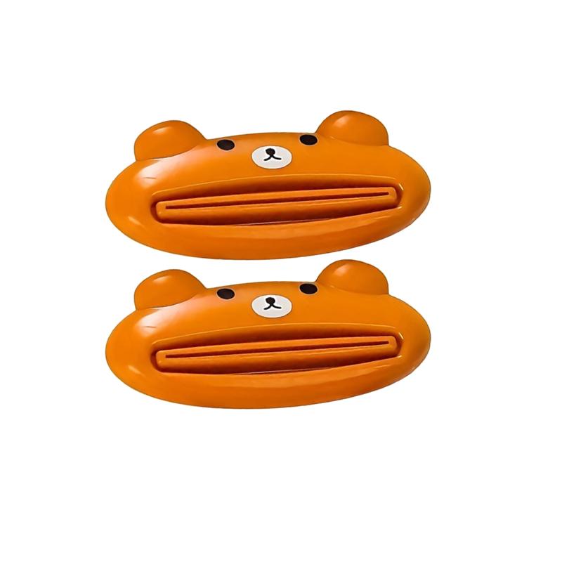 

Squeezers Press Tube Dentifrice Dispenser Kitchen Bathroom Accessories Cartoon Tube Roll Holder Dispenser Toothpaste