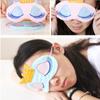 Cute Crown Long Eyelashes Sleeping Beauty Cartoon Shading Eye Mask Breathable Sleeping Eye Mask