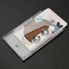 10x6cm Plastic Vertical Clear Badge Holder Double Card ID case Transparent