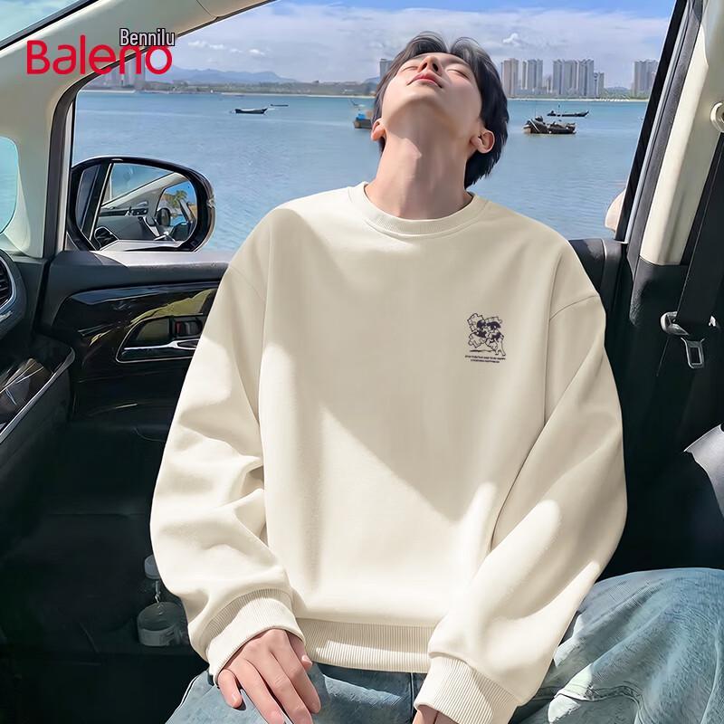 Baleno Men s Heavyweight Crewneck Sweatshirt M