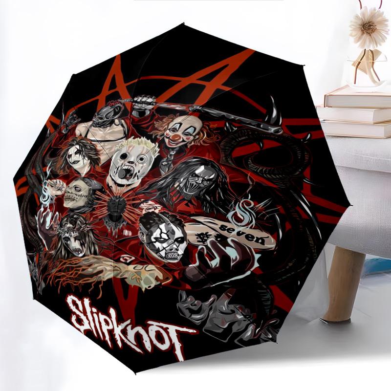 Slipknot: Rebellion Folding umbrella Umbrella durable light Gift Three folds