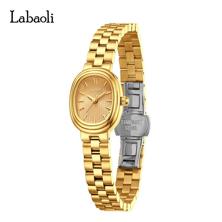 La Baoli Women s Waterproof Quartz Steel Wristwatch - Model LA818