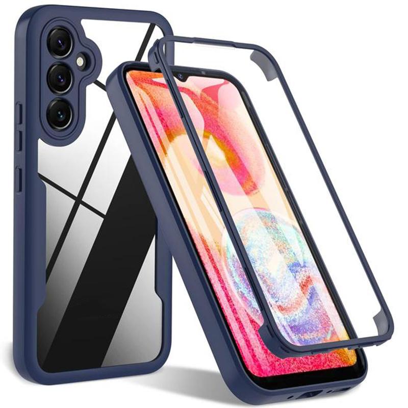 Clear Full Body 360 Protector Case For Samsung Galaxy S23 Ultra S22 S21 Plus A04s A53 Xiaomi Remid Note 11 iPhone 14 13 12 Pro Max Soft Silicone Cover
