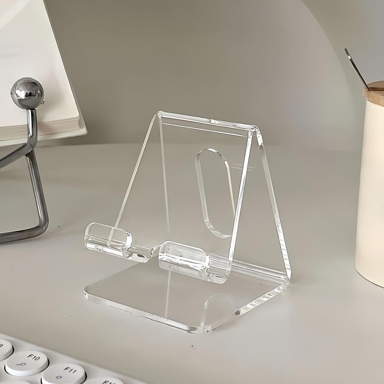 A multifunctional desktop phone holder, transparent phone holder, portable phone holder, TV-watching gadget
