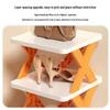 Space-Saving Detachable Multi-Layer Shoe Rack for Indoor Use