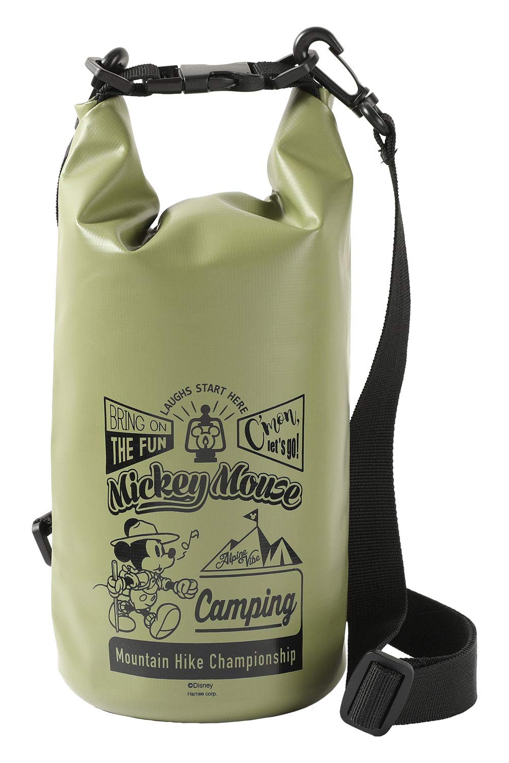 

DIVAID Сухой мешок Водонепроницаемый мешок 2 л Дисней Микки Маус [На открытом воздухе] зелёный