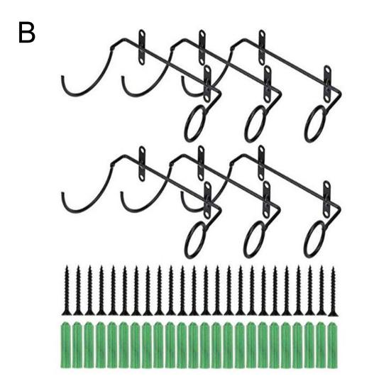 

Настенный держатель для бутылок, многофункциональная металлическая полка для вина, кронштейн для стойки B