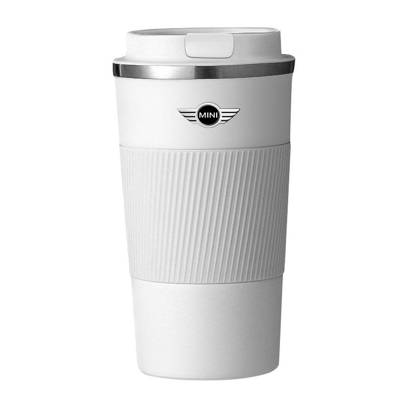 1Pc Stainless Steel Coffee Thermos Mug Car Vacuum Flask Travel Thermal Cup For MINI F54 F55 F56 R56 R60 SONE Roadster Clubman Coupe