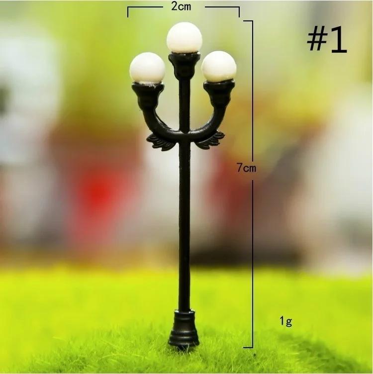 

Цветочный горшок Поп Садовое украшение Миниатюрный сказочный уличный фонарь Кукольный домик Ремесло Домашний декор 1