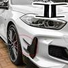 Car Front Bumper Side Spoilers For BMW 1-Series F40 118i M135i 128ti 120d Air Vent Splitter Lip Spoiler Wind Knife N2E7