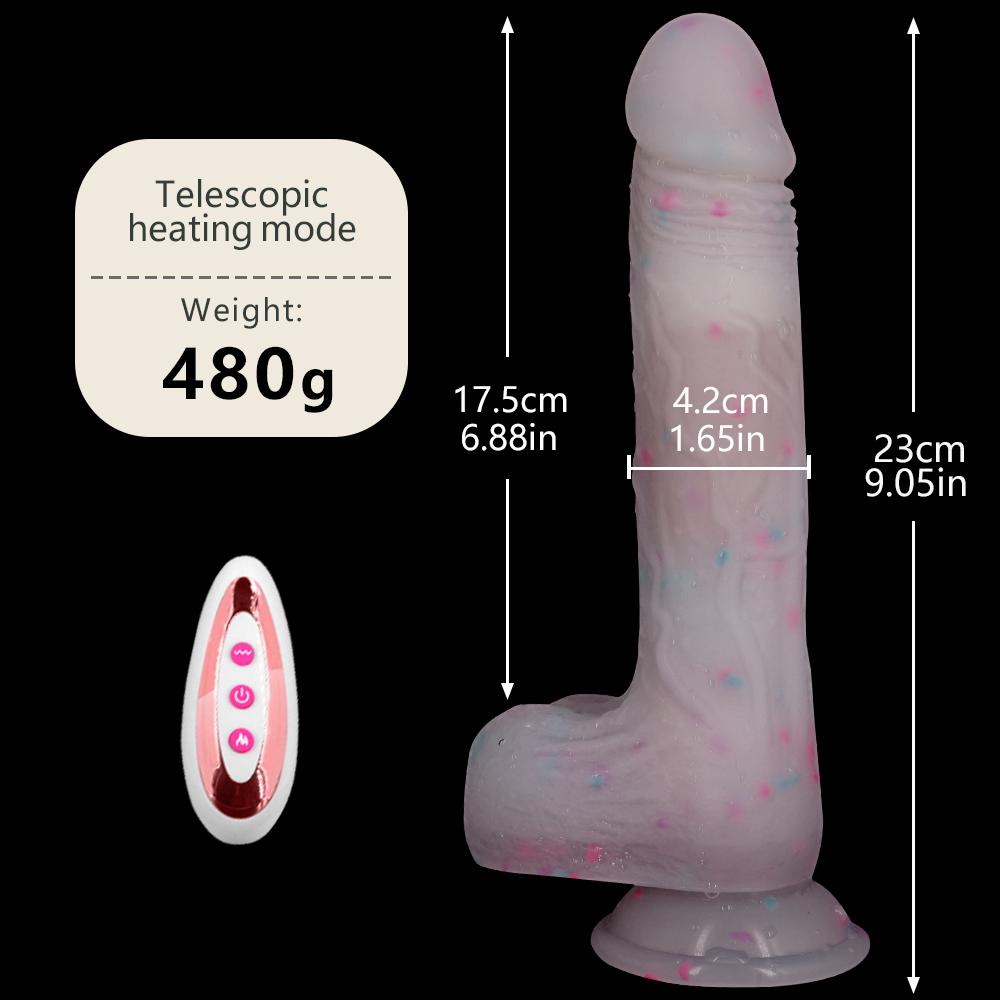 23 cm particule romane telecomandă auto retractabil leagăn simulare falus masturbator silicon penis vibrator vibrator jucării sexuale