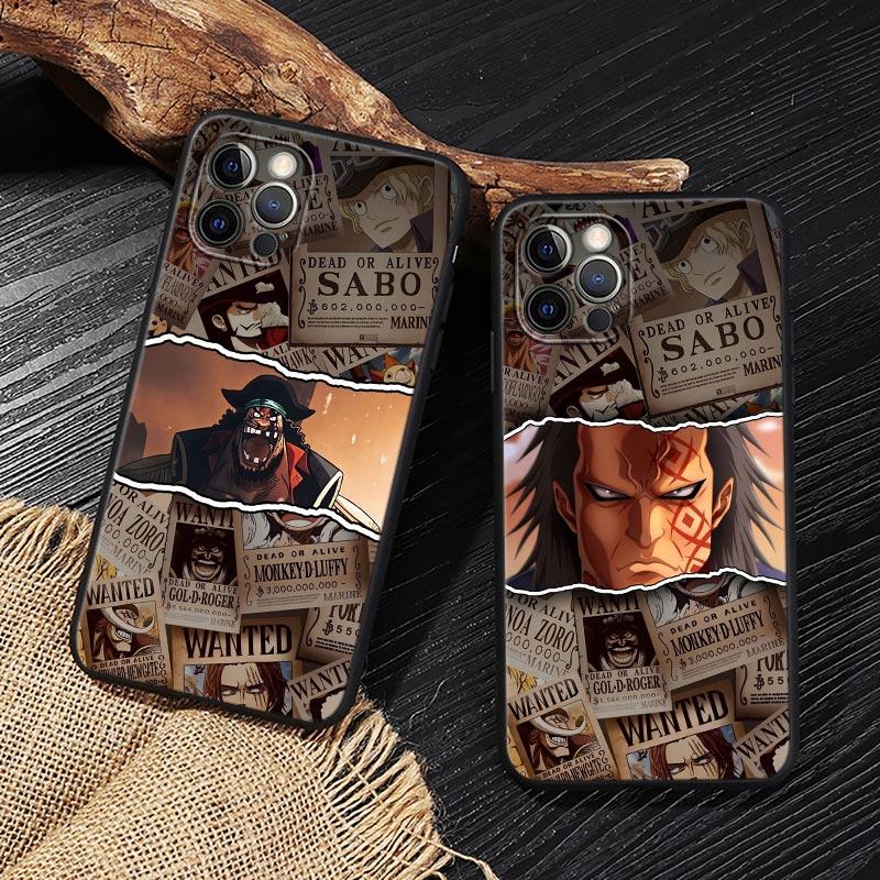 O-One P-Piece Four Emperors Shanks Funda For iphone 17 Case For iPhone 16 15 11 12 13 Mini 17 Pro Max 16 Plus 17E 16E Air Cover