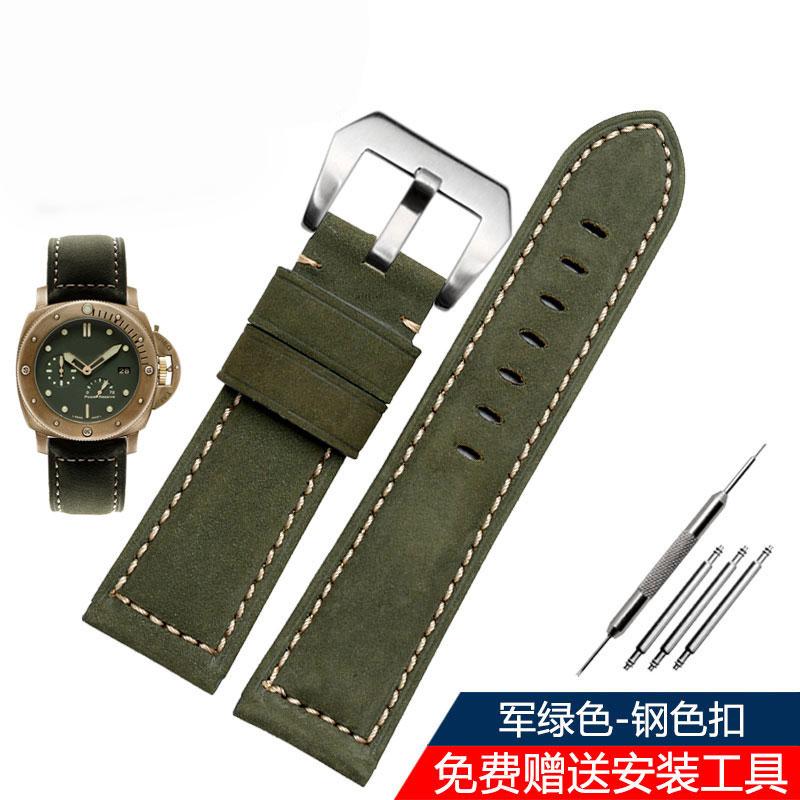 

Для Panerai PAM688 441/1313 Мужской синий ремешок-браслет для часов из коровьей кожи 20 мм 22 мм 24 мм 26 мм Высококачественный водонепроницаемый ремешок для часов 20mm