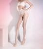 Aurora socks ingot crotch jelly Aurora fragrance stockings women's thin belt foot pantyhose high waist seamless black silk