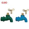 GLBO Old-Style 3/4 Inch Lockable Faucet with Key