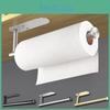 Holder Kitchen Adhesive Paper Toilet Roll Towel Rack Napkin Dispenser Absorbent Stand Tissue Hanger Stainless Steel Wall Mount