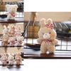Adorable Plush Bear Keychain Soft Toy Cute Rabbit Backpack Pendant Wholesale