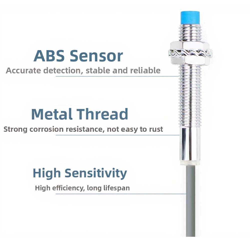 1pc 6-36V DC 3-wire PNP Normally Open Inductive Proximity Sensor Switch For Machine Tools Accessories