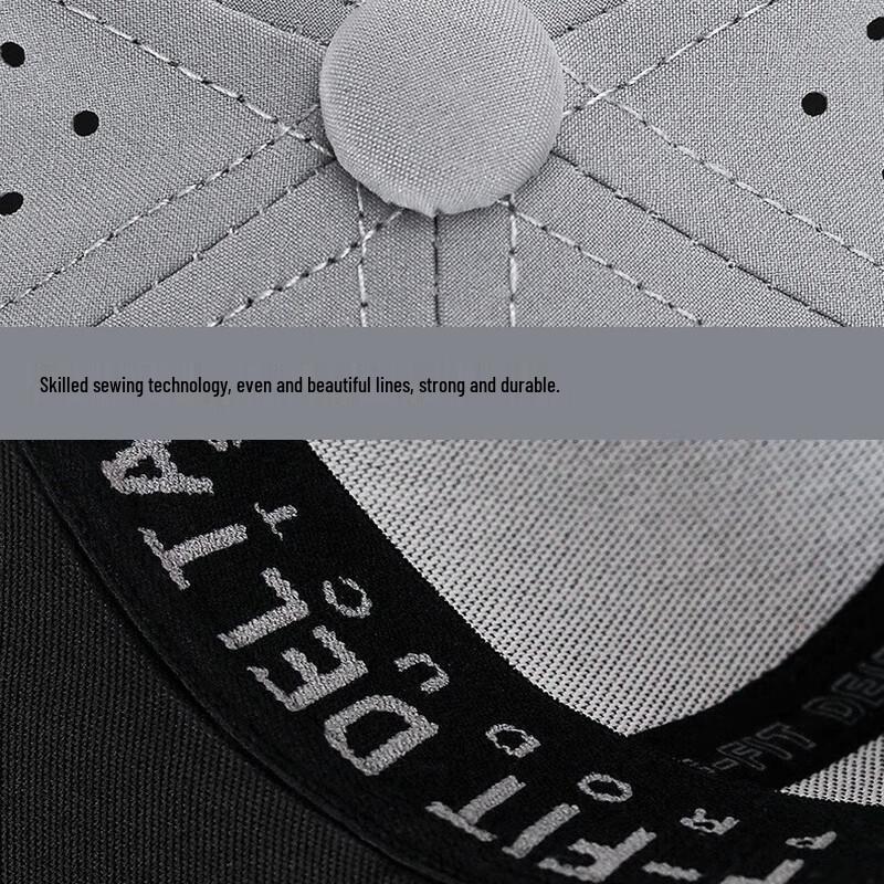 ZHENYUEQI Solid Color Elastic Flat Brim Hip-Hop Cap