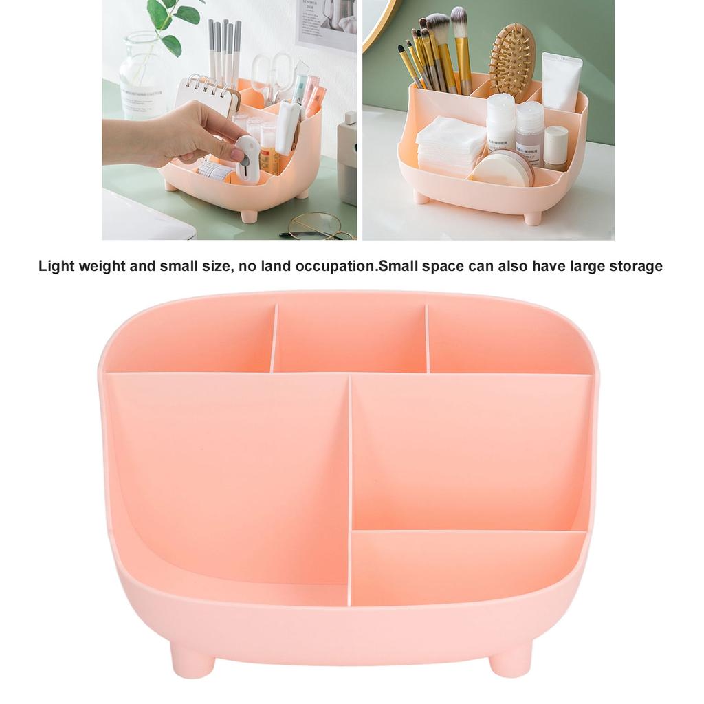 Desktop Storage Box Multifunction Lightweight Convenient Storage Anti Slip Wear Resistance Plastic Storage Box