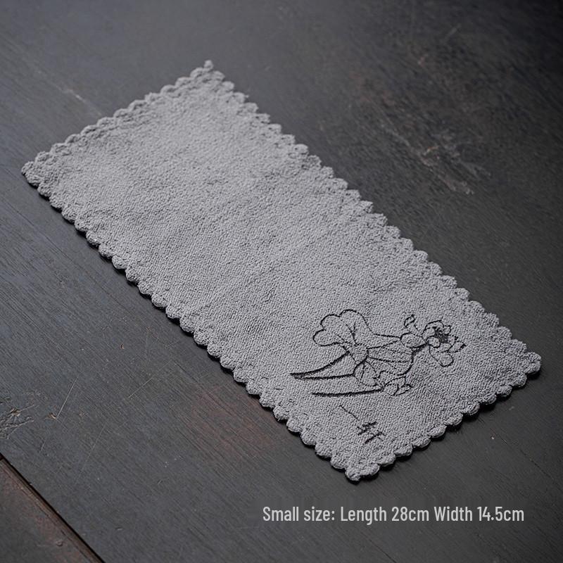 

Absorbent Tea Towel for Kung Fu Tea Set - Household Tablecloth & Wiping Cloth for Tea Tables