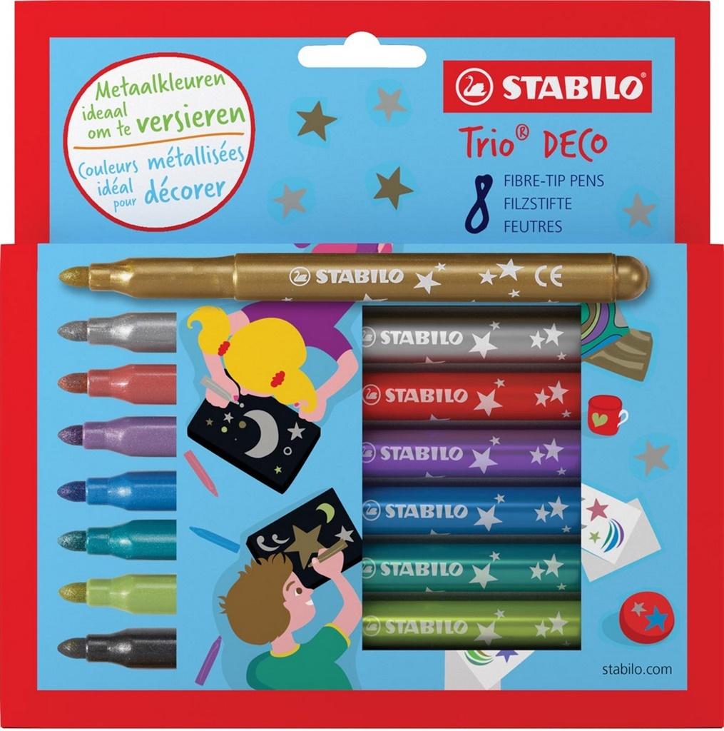 Stabilo Trio deco 8 Discover colors and create with passion in every detail
