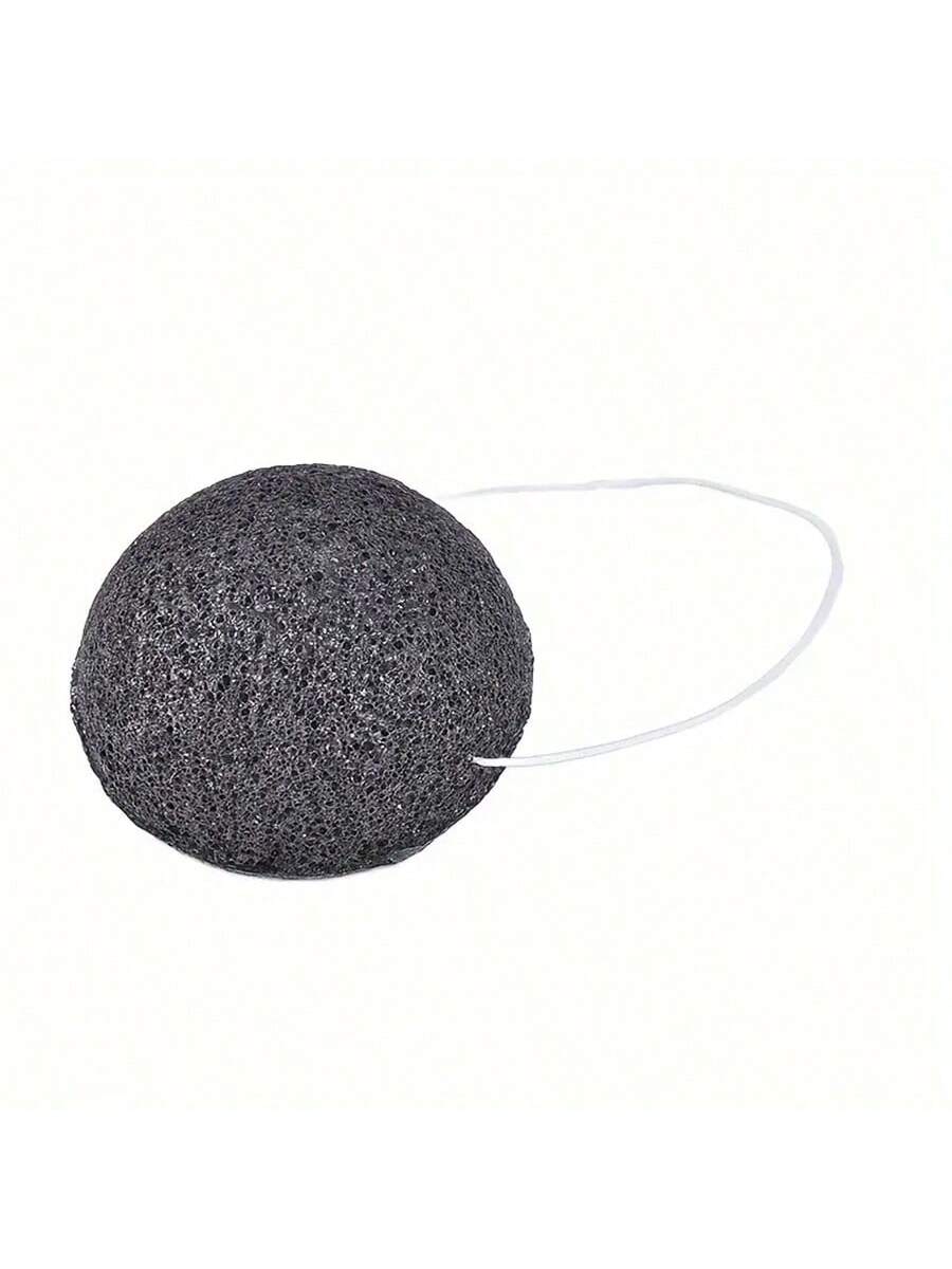 

1Pc Natural Konjac Sponge Face Cleaner Washing Pore Sponge Facial Deep Cleanser Exfoliating Cleansing Puffs Skin Clean Care Tool чёрный