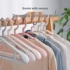 JINGRX Wide Shoulder Plastic Hangers