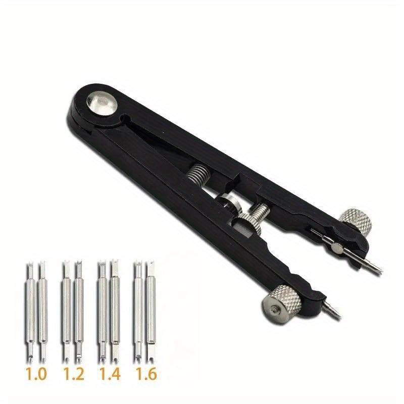 Watch Band Remover Plier Spring Bar Watch Strap Aluminum Alloy Repair Removing Tool V-Shaped Adjuster Plier Repair Tool
