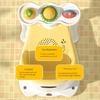 Infant Bathtub Seats for Sit-Up Bathing Baby Bath Seats with Bottom Suction Cups Provides Backrest Support Easy Remove