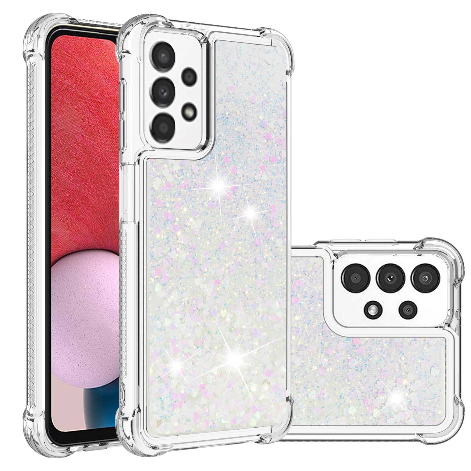 

Glitter Liquid Quicksand Case For Samsung Galaxy A17 A07 A37 A57 A56 A06 A16 A26 A36 A15 A35 A55 A14 A34 A54 A13 A23 A52 Cover Galaxy A57
