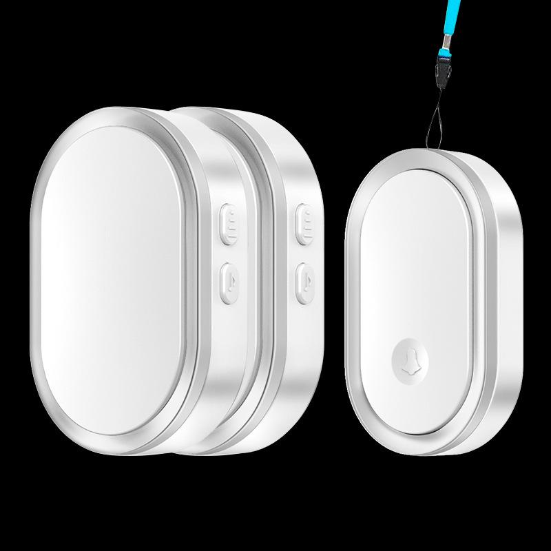 Wireless Remote Call Button for Elderly – Ultra-Long Range Safety Bell with Dual Receivers