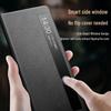 KOOLIFE Echte Leder Smart Window Flip Case für Honor Magic V6