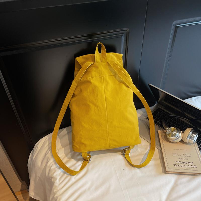 Einfarbiger Rucksack Damen Pendler Tasche Studenten Schultasche Outdoor Rucksack