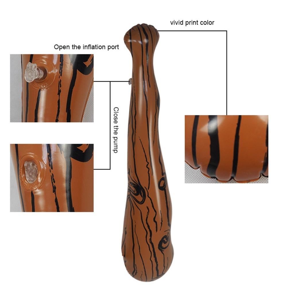 Decoration Inflatable Baseball Bat Inflatable Balloon Stick Inflatable Party Toy Baseball Bat Toy