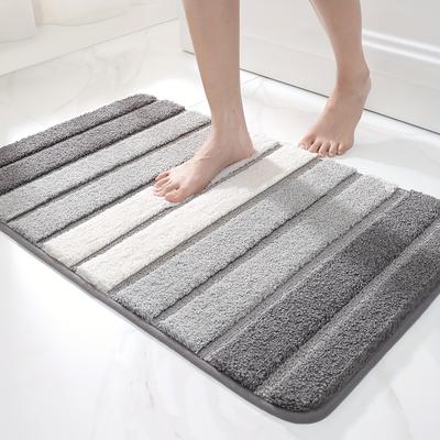 Super Soft Bath Mat, Quick-Dry & Non-Slip Bathroom Rug, Absorbent Carpet for Shower, Tub, Laundry. Perfect Bathroom Decor!