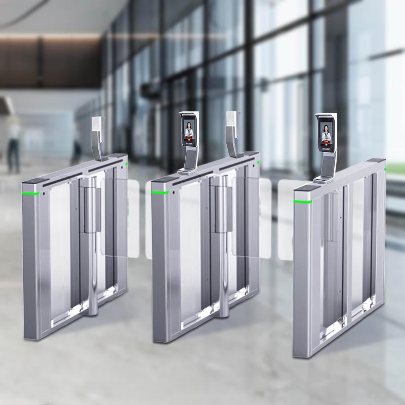 Desheng Smart Facial Recognition Turnstile Gate CN Plug (adapter Included)