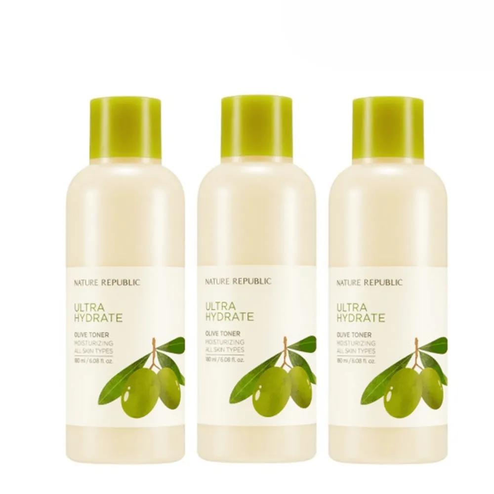 1+1+1 Really, Really Moisturizing Olive Toner Basic Set (180ml each)