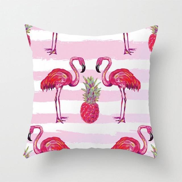 Ins Nordic Unicorn Flamingo Pillowcase Office Home Fabric Pillowcase