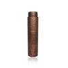 Pure Copper Rarity Curve Diamond Design Water Bottle with Advanced Leak Proof Protection and Joint Less With Antique Look |