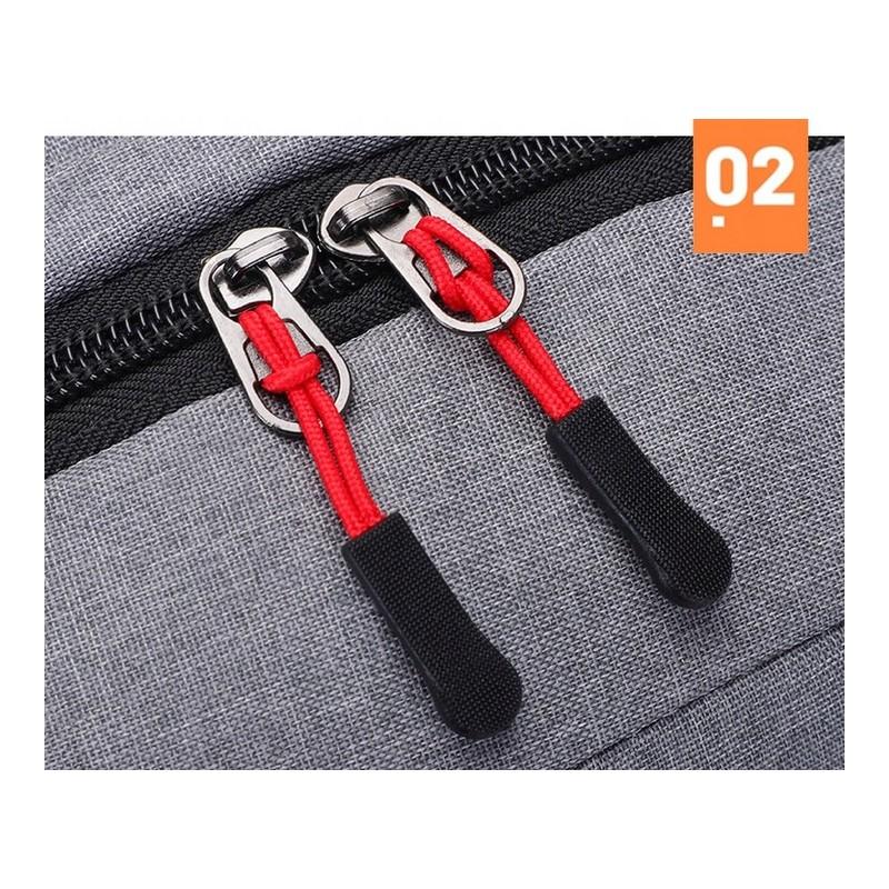 Plecak Sportowy Usb Szary Miejski Szkolny Plecak Na Laptopa Modny