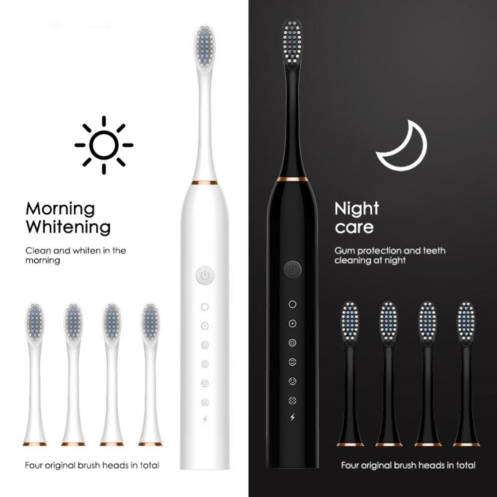 6 Cleaning Modes Smart Toothbrush 42000 Strokes Whitening Toothbrush Teeth Cleaning