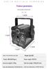 R50 Rechargeable Mini Laser Stage Light - Colorful Strobe for Parties and KTV Atmosphere