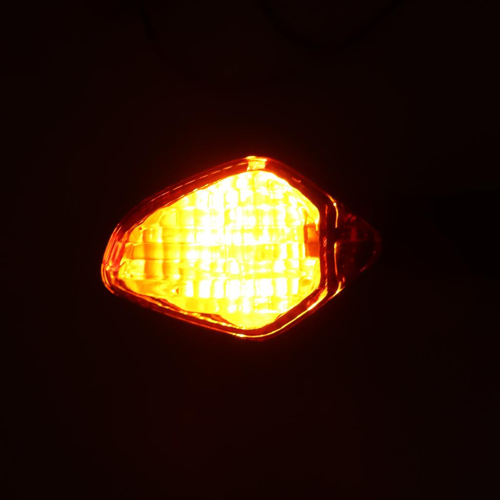 2pcs Motorcycle Turn Signal Light Front Indicator Blinker Replacement for CB500X CB1300 NC700 2013‑2020