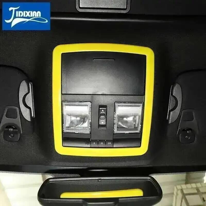 JIDIXIAN Car Reading Light Lamp Decoration Frame Cover Fit for Dodge Challenger 2010-2026 Car Interior Accessories