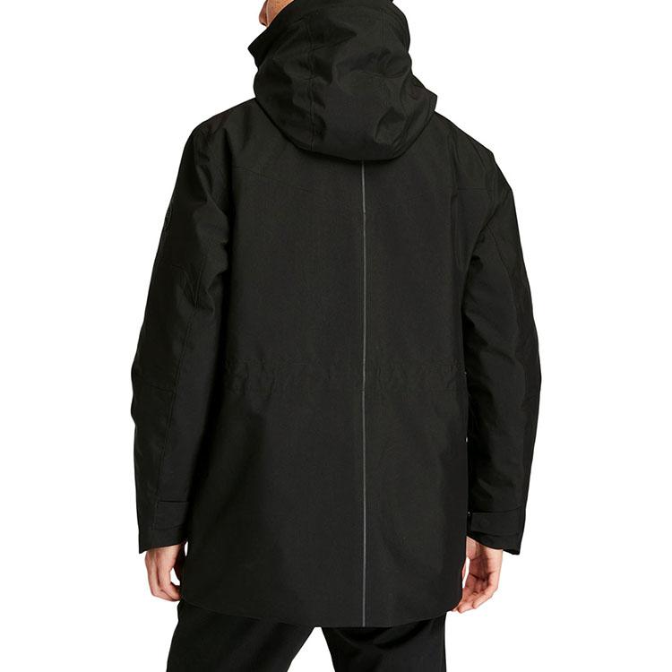 Timberland Warm Breathable Three-In-One Detachable Cotton Jacket Men Jackets Black A42Q2-001