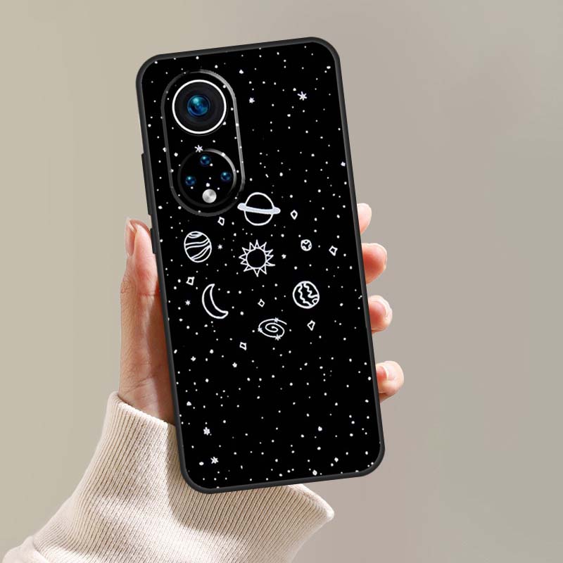 Aesthetic Space Stars Planet Case For Honor Magic 8 6 5 7 Pro X9d X9c X9b X9a X8c X8b Win RT 50 70 90 200 400 Lite Cover